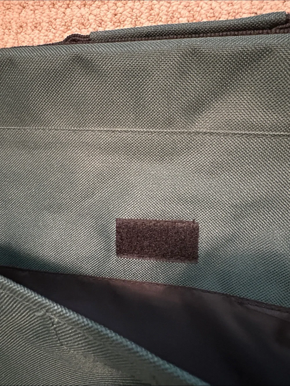 Green Messenger Bag by 4Imprint, U Penn logo